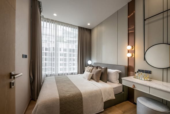 bedroom of The Fine Bangkok