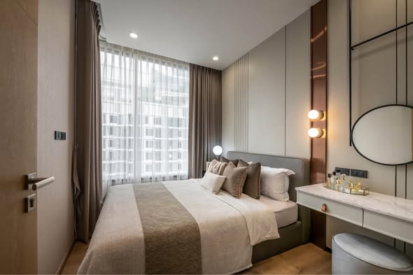 bedroom of The Fine Bangkok
