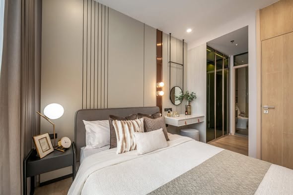 bedroom of The Fine Bangkok