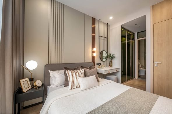 bedroom of The Fine Bangkok