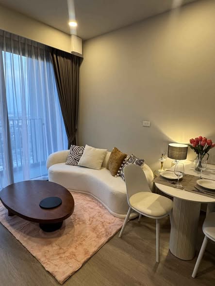 bedroom and living room of The Forestias by MQDC
