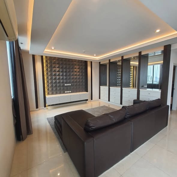 living room and bedroom of The Fourwings Residence