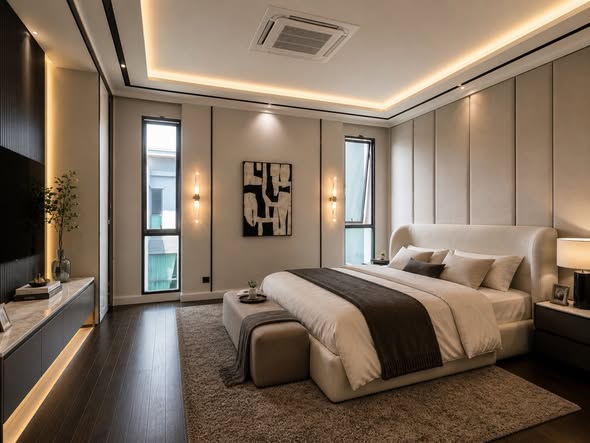 bedroom of The Gentry Phatthanakan 2 เดอะ เจนทริ พัฒนาการ 2