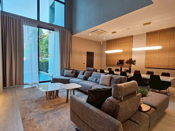 living room of The Gentry Phatthanakan 2 เดอะ เจนทริ พัฒนาการ 2