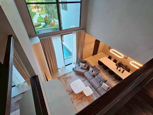 living room of The Gentry Phatthanakan 2 เดอะ เจนทริ พัฒนาการ 2