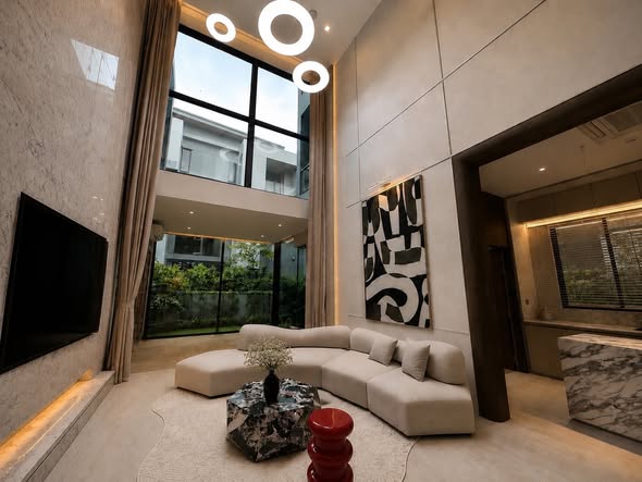 living room and room interior of The Gentry Phatthanakan 2 เดอะ เจนทริ พัฒนาการ 2