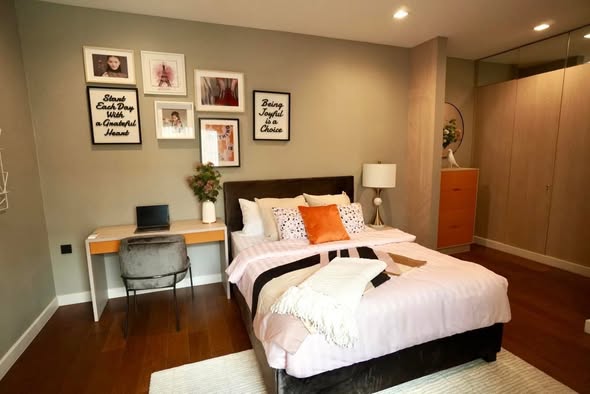 bedroom of เดอะ เจนทริ สุขุมวิท (THE GENTRY SUKHUMVIT 101)