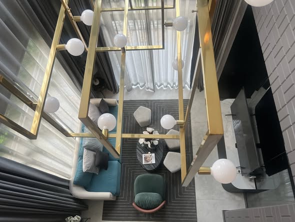 living room of เดอะ เจนทริ สุขุมวิท (THE GENTRY SUKHUMVIT 101)