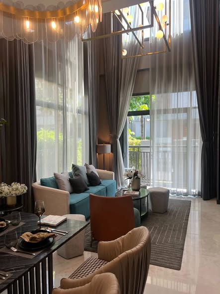 living room of The Gentry Sukhumvit – Bangna