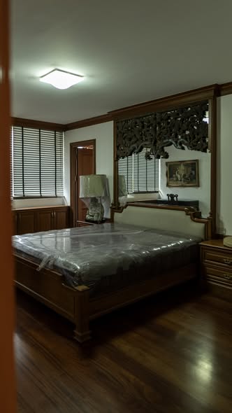 bedroom of The Habitat Condominium