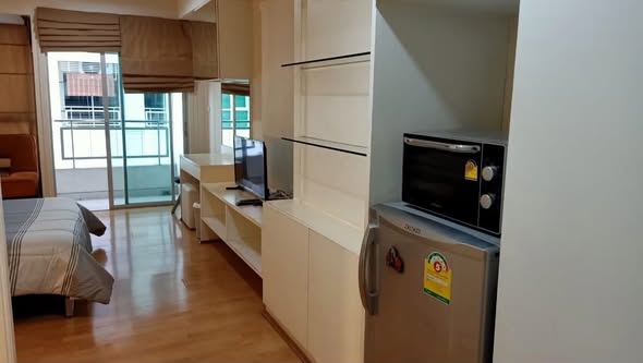 bedroom of The Inspire Place Abac Rama 9