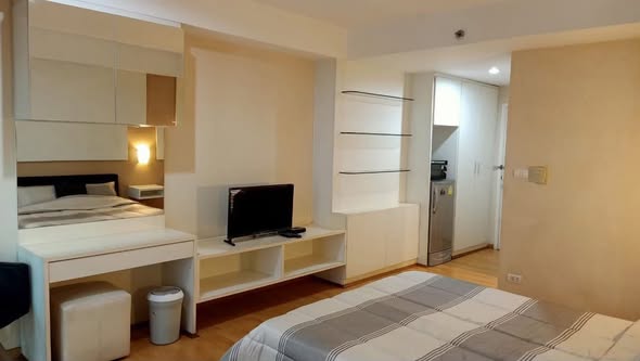 bedroom of The Inspire Place Abac Rama 9