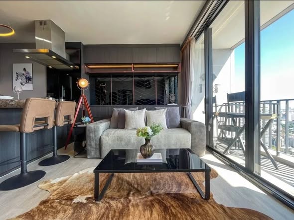 living room and room interior of The Issara Ladprao