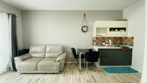 living room of The Key BTS Wutthakat เดอะ คีย์ บีทีเอส วุฒากาศ