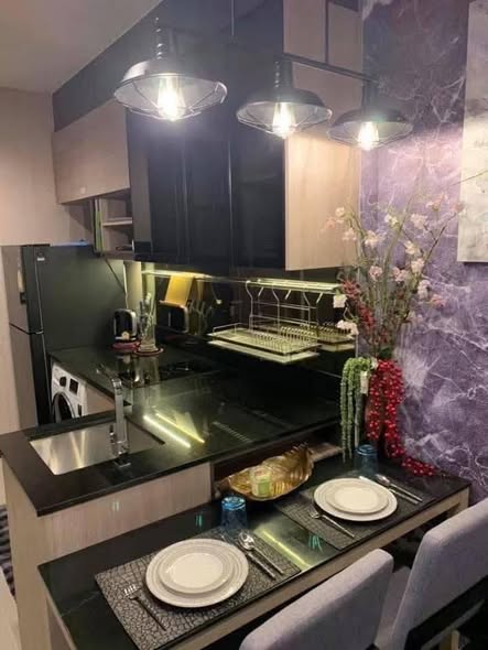 kitchen of THE LINE Asoke-Ratchada
