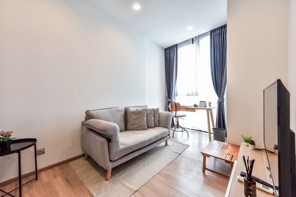 living room of THE LINE Phahon-Pradipat