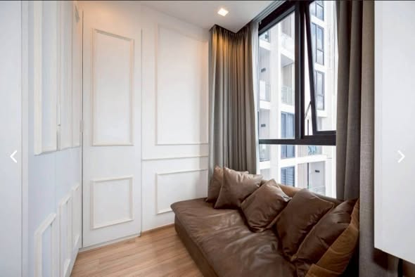 living room and bedroom and room interior of THE LINE Phahon-Pradipat
