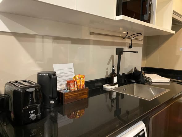 kitchen of THE LINE Phahonyothin Park