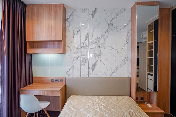 bedroom of THE LINE Ratchathewi