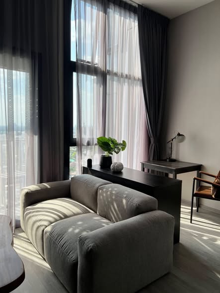 living room of THE LINE Sukhumvit 101