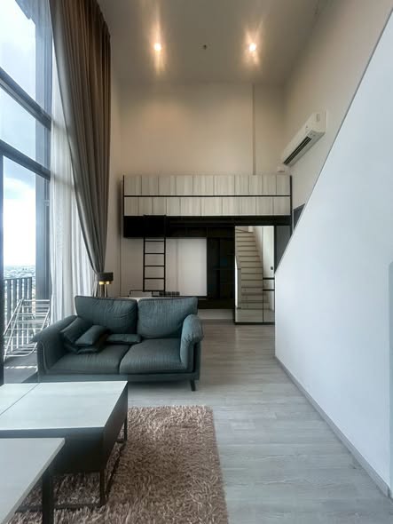 living room of THE LINE Sukhumvit 101