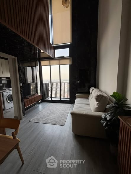 living room and room interior of THE LINE Sukhumvit 101