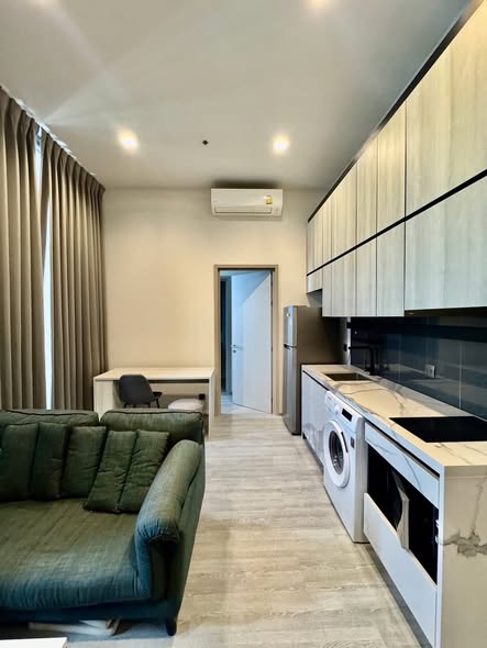 room interior and kitchen of THE LINE Sukhumvit 101