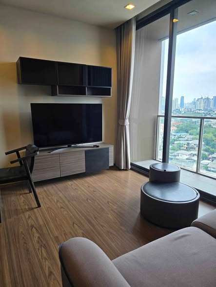 bedroom and living room of THE LINE Sukhumvit 71