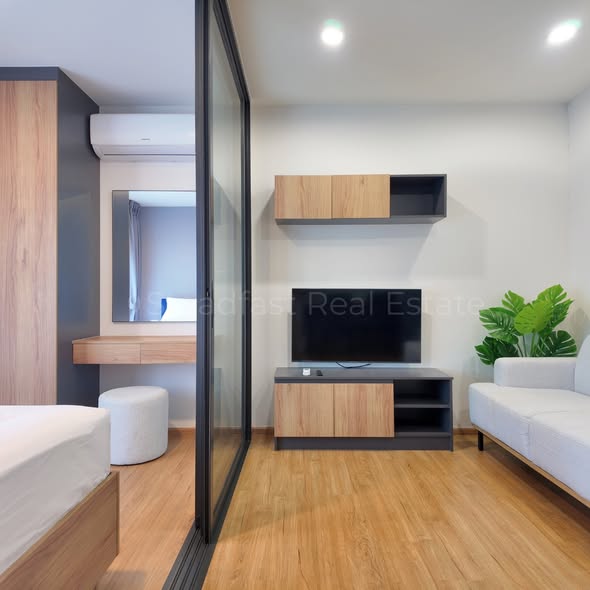 bedroom of The Line Vibe เดอะ ไลน์ ไวบ์