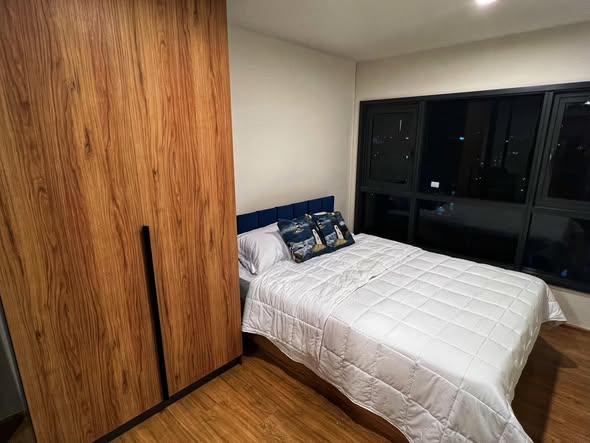 bedroom and room interior of The Line Vibe เดอะ ไลน์ ไวบ์