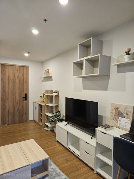 living room of The Line Vibe เดอะ ไลน์ ไวบ์