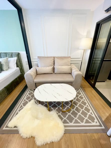 living room of The Line Vibe เดอะ ไลน์ ไวบ์