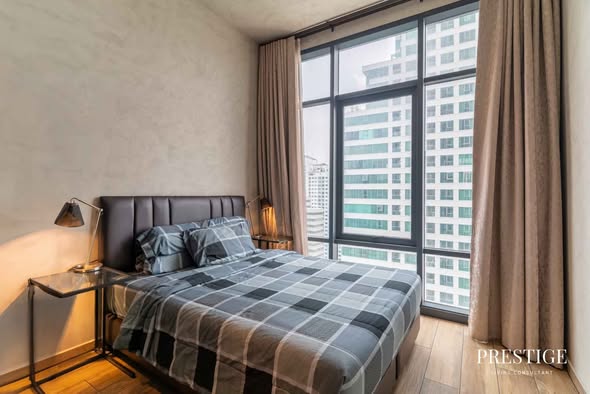 bedroom of The Lofts Asoke
