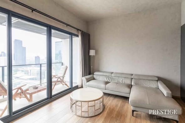 bedroom and living room of The Lofts Asoke