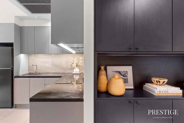 kitchen of The Lofts Asoke