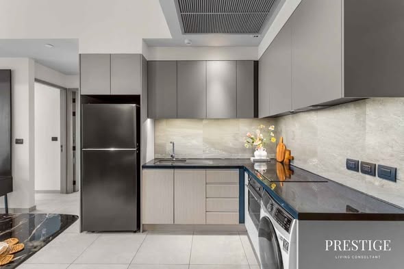 kitchen of The Lofts Asoke