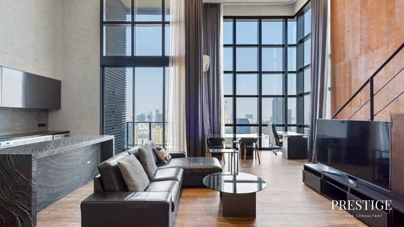living room of The Lofts Asoke