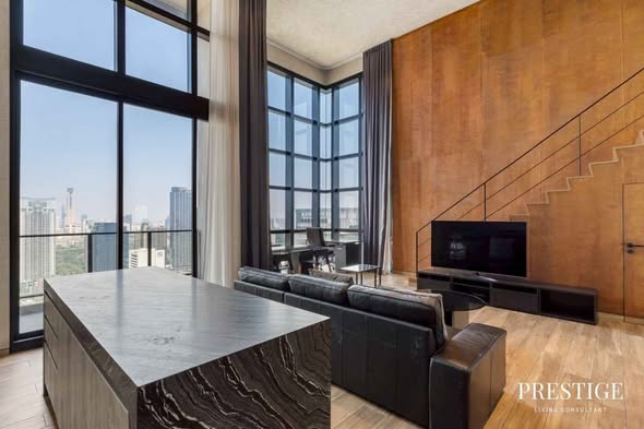 living room of The Lofts Asoke