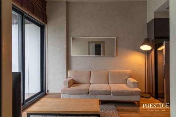 living room and bedroom and room interior of The Lofts Asoke