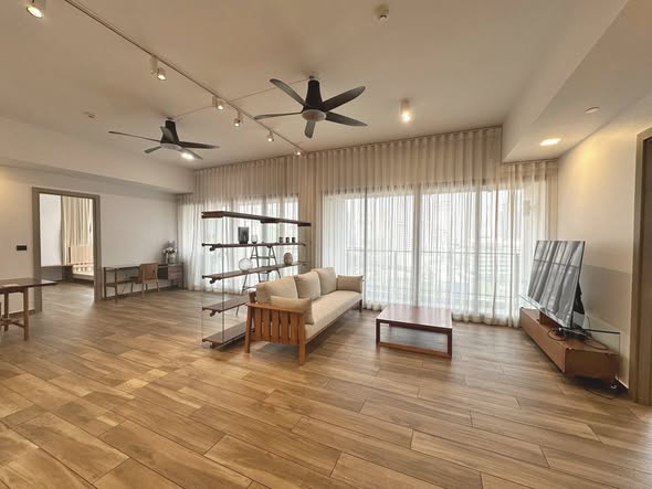 living room and room interior of The Lofts Asoke