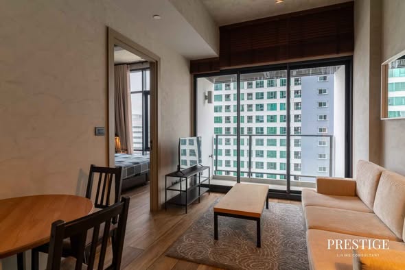 living room and room interior of The Lofts Asoke