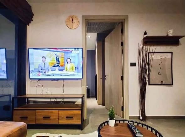 living room and room interior of The Lofts Asoke