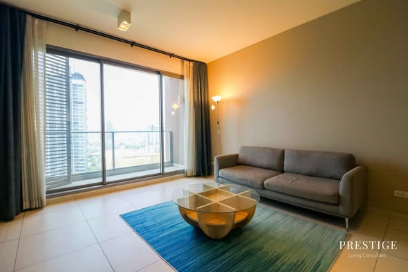 bedroom and living room of The Lofts Ekkamai
