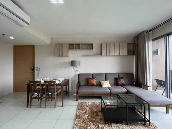 living room and bedroom of The Lofts Ekkamai