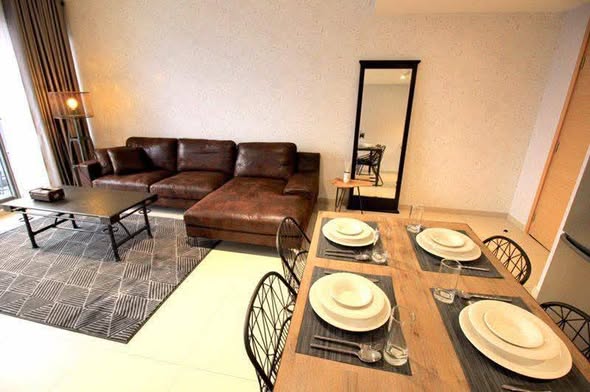 living room and room interior of The Lofts Ekkamai
