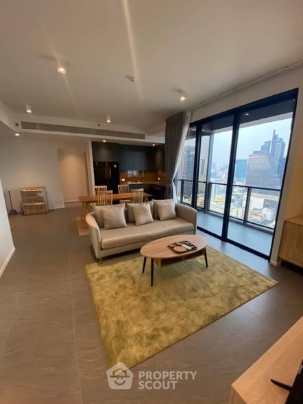 living room of The Lofts Silom by Raimon Land