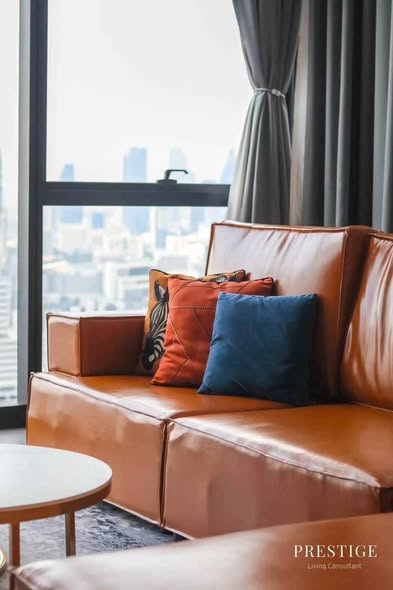 living room of The Lofts Silom by Raimon Land