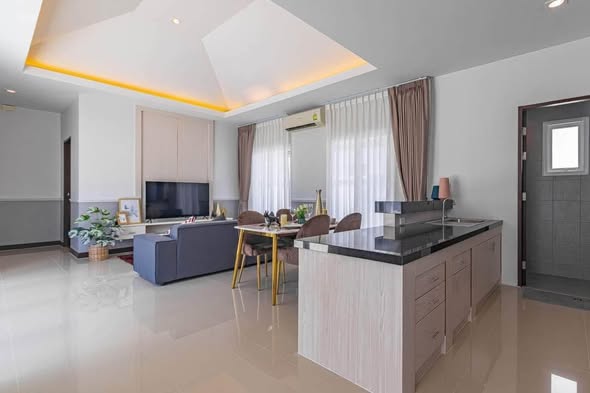 bedroom of The M Pool Villas Bangkok – Ekkamai
