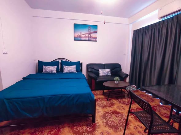 bedroom of The Majestic Jomtien