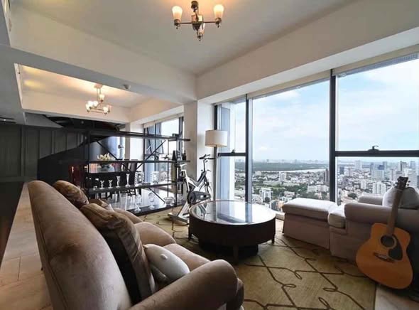 living room of The Met Condominium